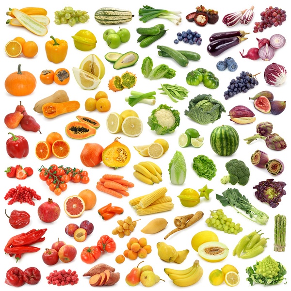 fruits and vegetables