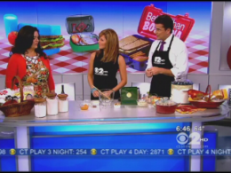 Nicolette Pace Featured on CBS 2 In The Kitchen