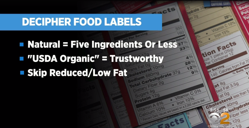 decipher food labels